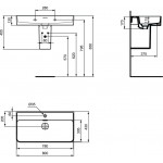 Накладной умывальник Ideal Standard Strada II Накладной умывальник Ideal Standard Strada II